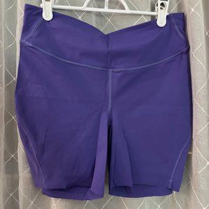 indigo lululemon shorts size 10